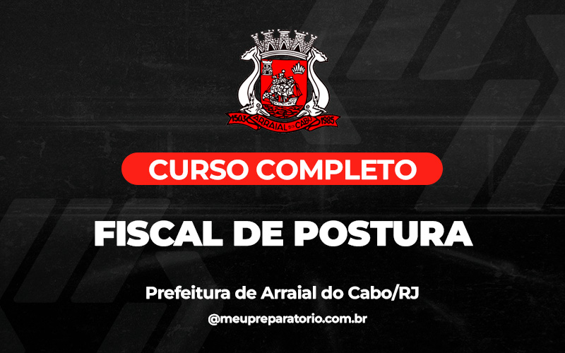 Fiscal de Posturas - Arraial do Cabo (RJ)