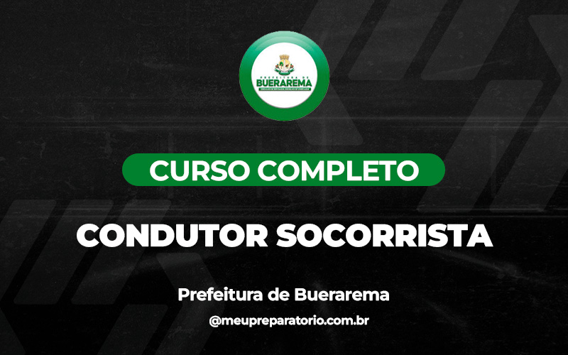 Condutor Socorrista - Buerarema (BA)