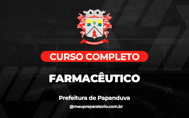 Farmacêutico - Papanduva (SC)