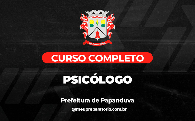 Psicólogo - Papanduva (SC)