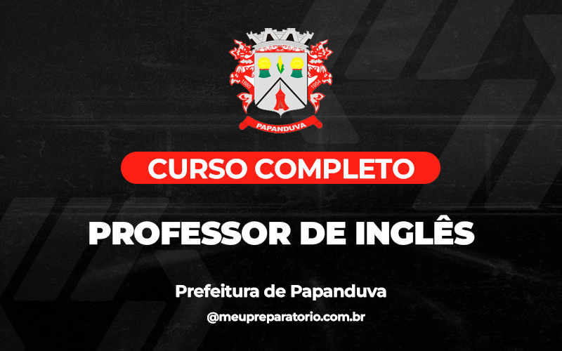 Professor de Inglês - Papanduva (SC)