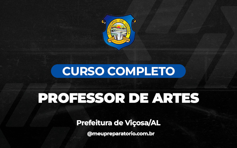 Professor de Artes - Viçosa (AL)