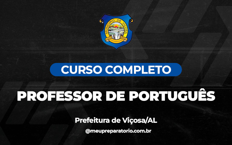 Professor de Português - Viçosa (AL)