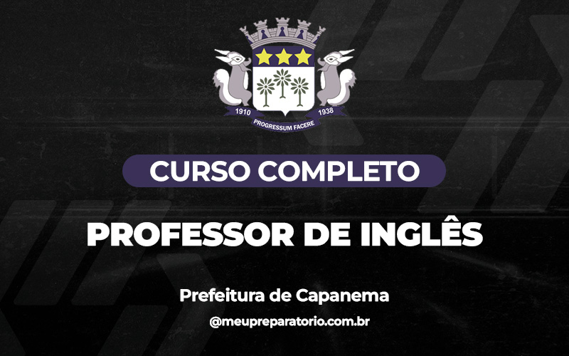 Professor de Inglês - Capanema (PA)