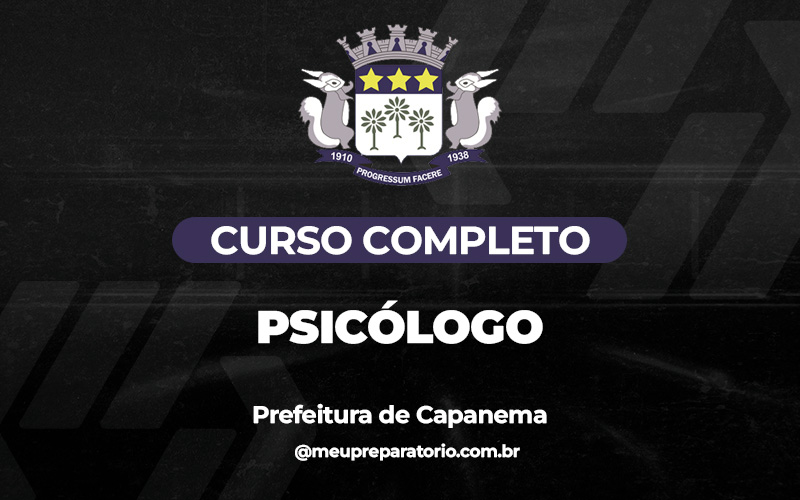 Psicólogo - Capanema (PA)