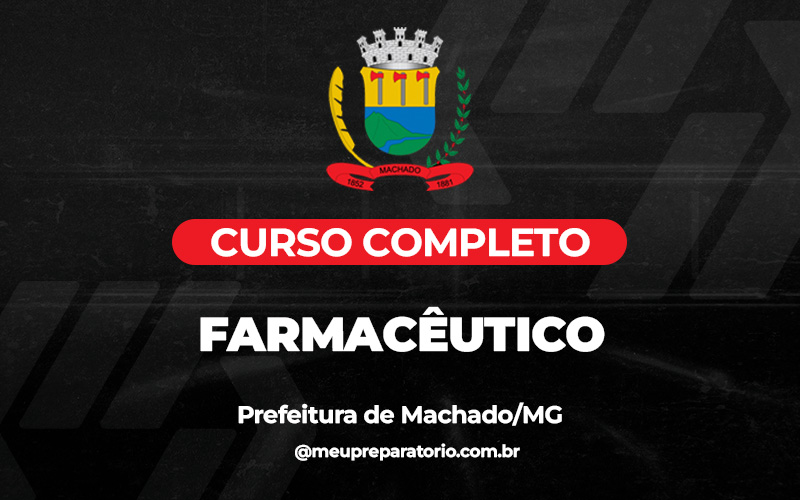 Farmacêutico - Machado (MG)