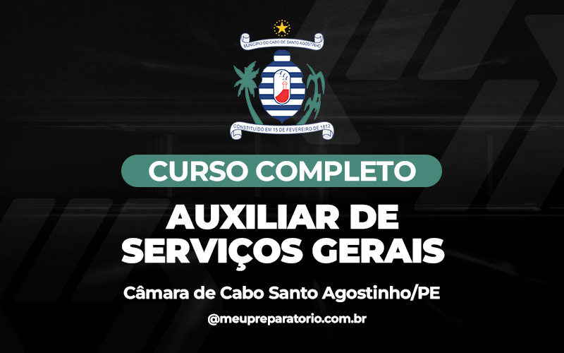 Auxiliar de Serviços Gerais - Cabo de Santo Agostinho (PE) 