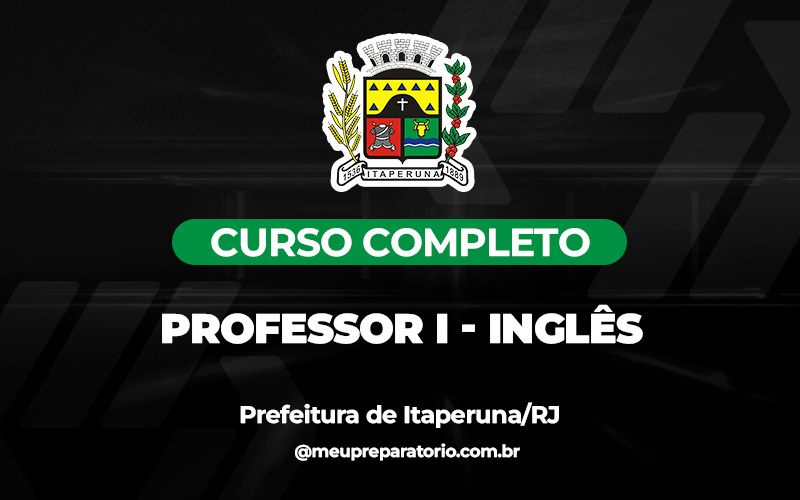 Professor I - Inglês - Itaperuna (RJ)