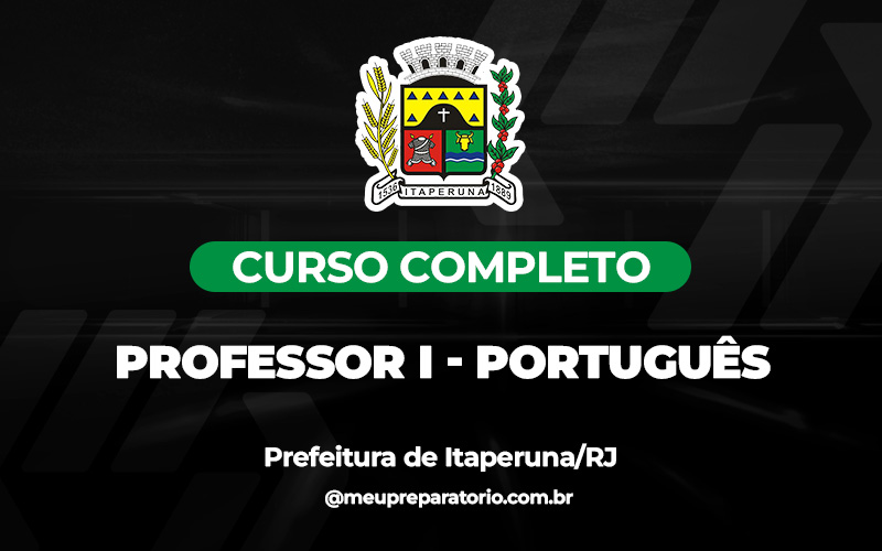 Professor I - Português - Itaperuna (RJ)