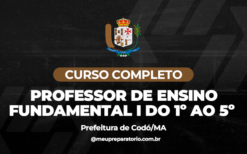 Professor de Ensino Fundamental I do 1º ao 5º  - Codó (MA)