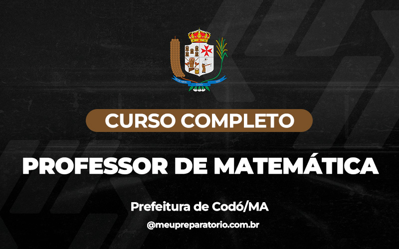 Professor de Matemática - Codó (MA)