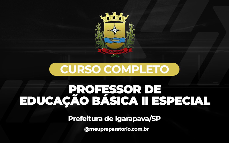 Professor de Educação Básica II Especial - Igarapava (SP)