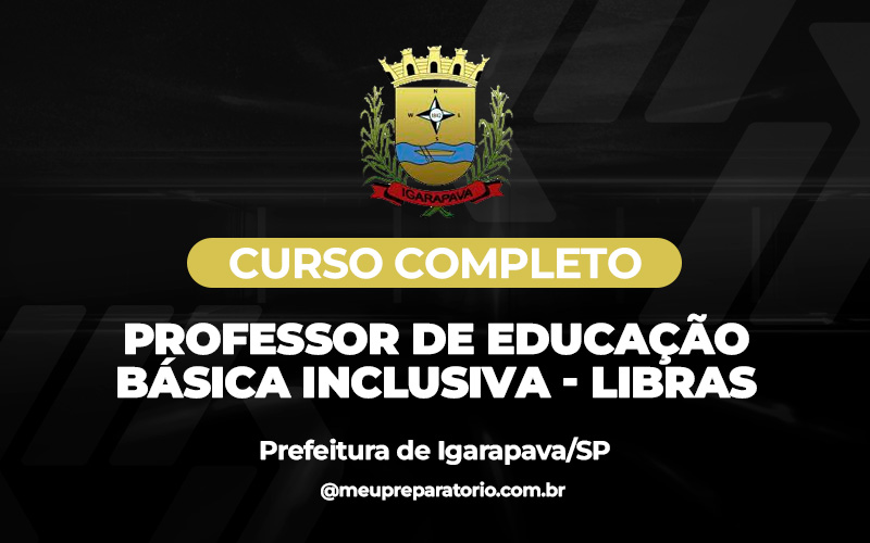 Professor De Educação Básica Inclusiva – Libras - Igarapava (SP)