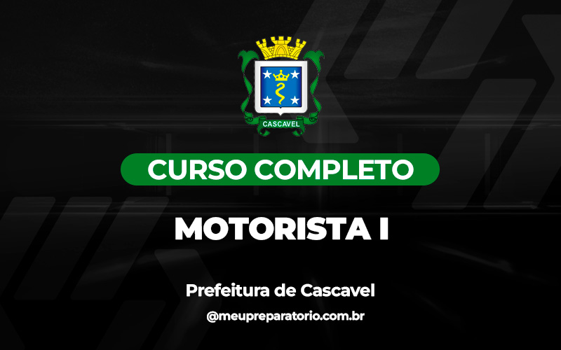 Motorista I - Cascavel (PR)