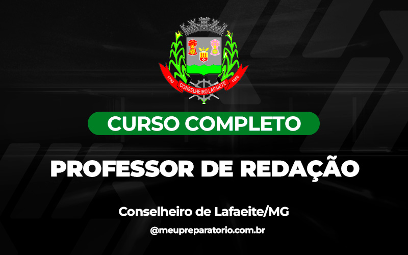 Professor de Redação - Conselheiro Lafaiete (MG)