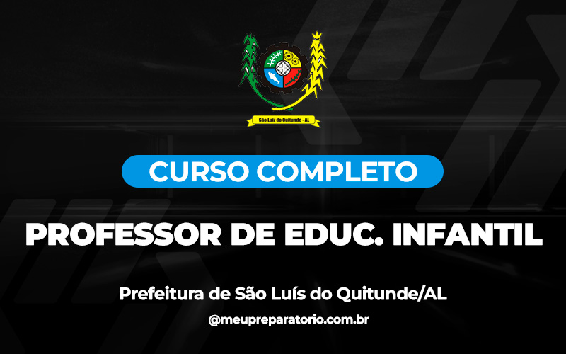 Professor de Educador Infantil - São Luís do Quitunde (AL)