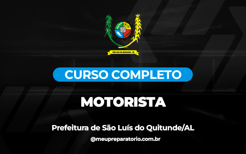 Motorista - São Luís do Quitunde (AL)