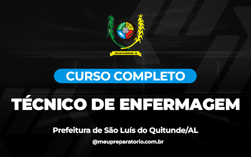 Técnico de Enfermagem - São Luís do Quitunde (AL)