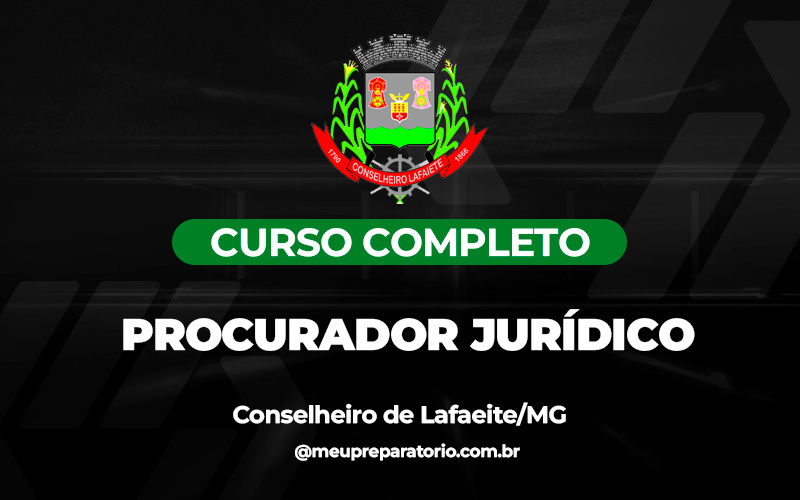 Procurador Jurídico - Conselheiro Lafaiete (MG)