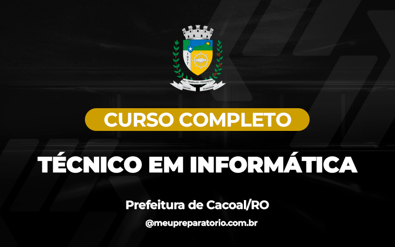 Técnico em Informática - Cacoal(RO)