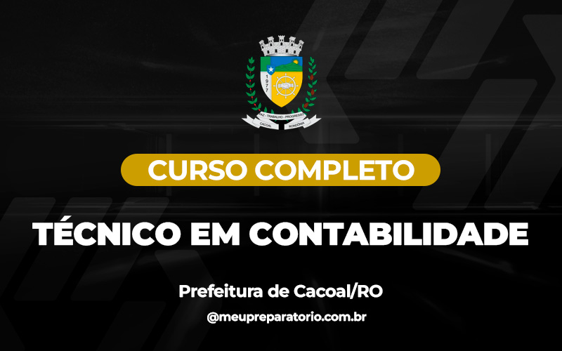 Técnico em Contabilidade - Cacoal (RO)