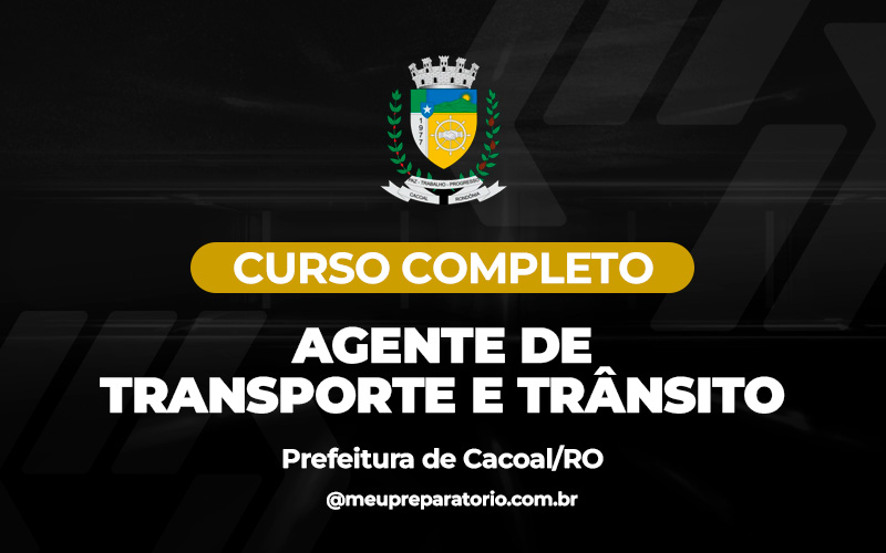 Agente de Transporte e Trânsito - Cacoal (RO)