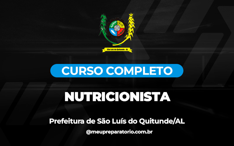 Nutricionista - São Luís do Quitunde (AL)