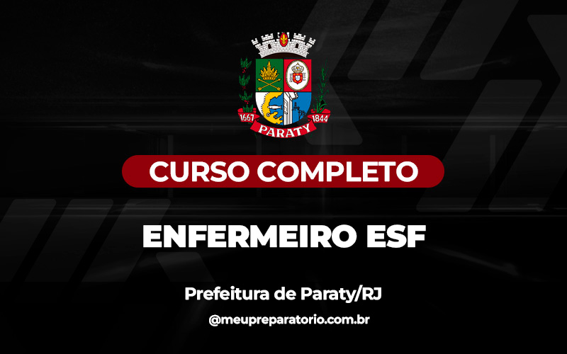 Enfermeiro ESF - Paraty (RJ)