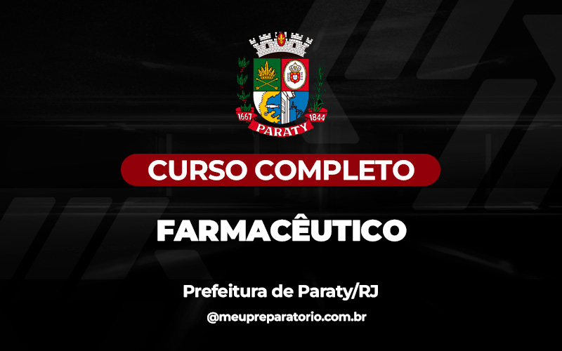 Farmacêutico - Paraty (RJ)