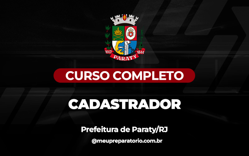 Cadastrador - Paraty (RJ)