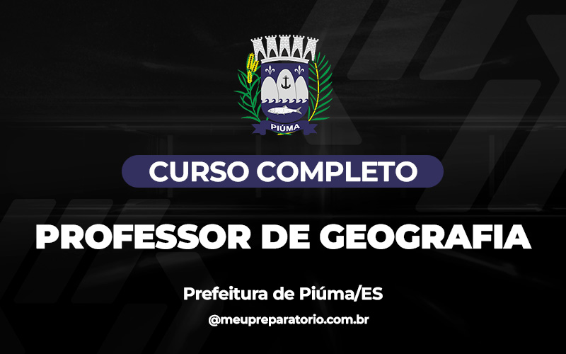 Professor de Geografia - Piúma (ES)