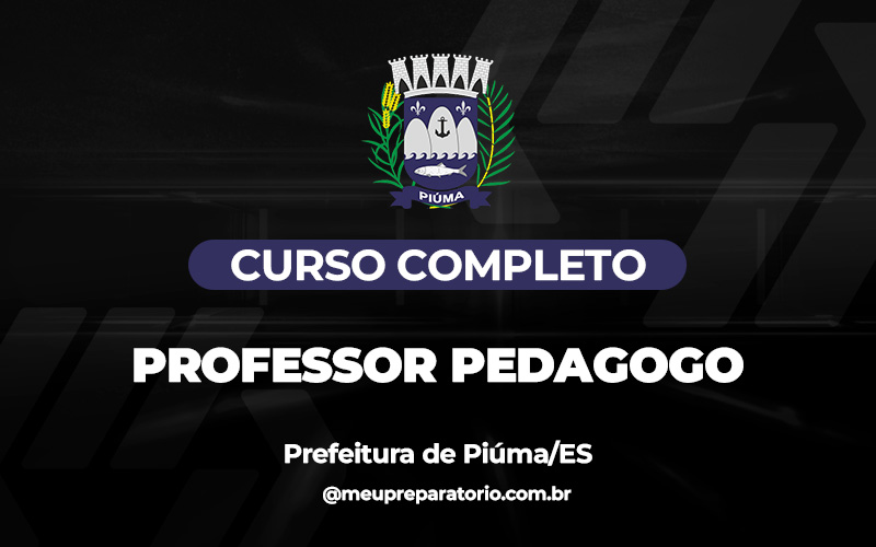 Professor de Pedagogo - Piúma (ES)