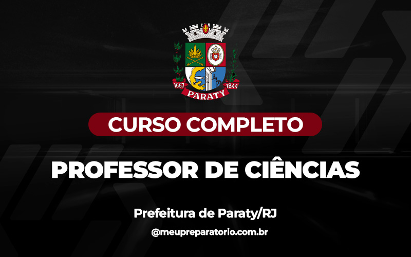 Professor de Ciências - Paraty (RJ)