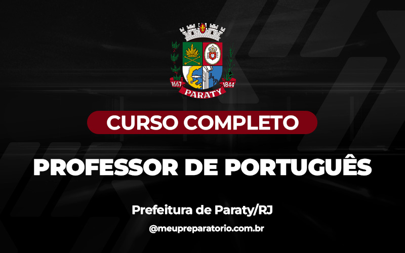 Professor de Português - Paraty (RJ)