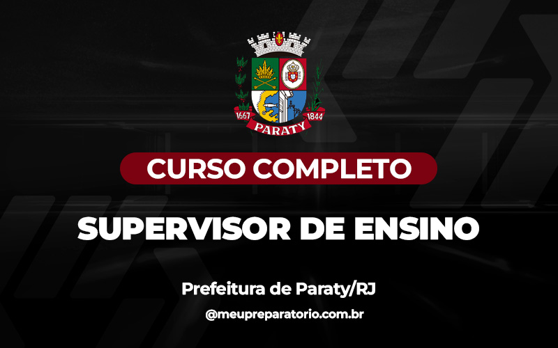 Supervisor de Ensino - Paraty (RJ)