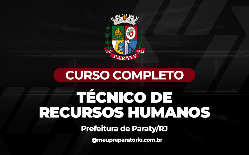 Técnico de Recursos Humanos - Paraty (RJ)