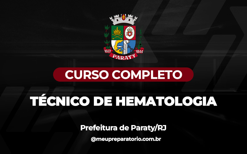 Técnico de Hematologia - Paraty (RJ)