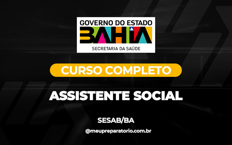 Assistente Social - Bahia - SESAB