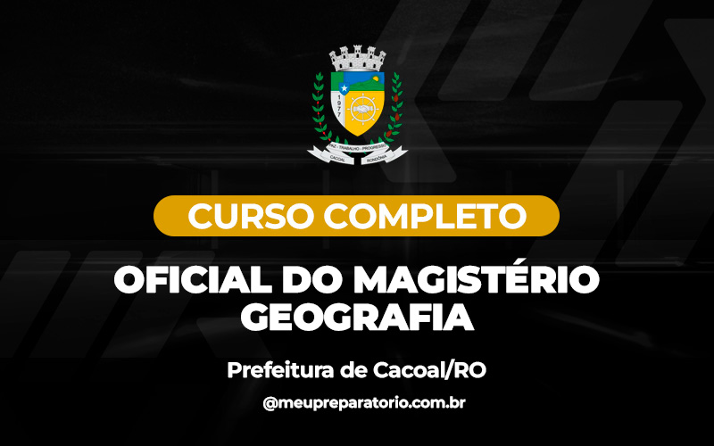 Oficial do Magistério - Geografia