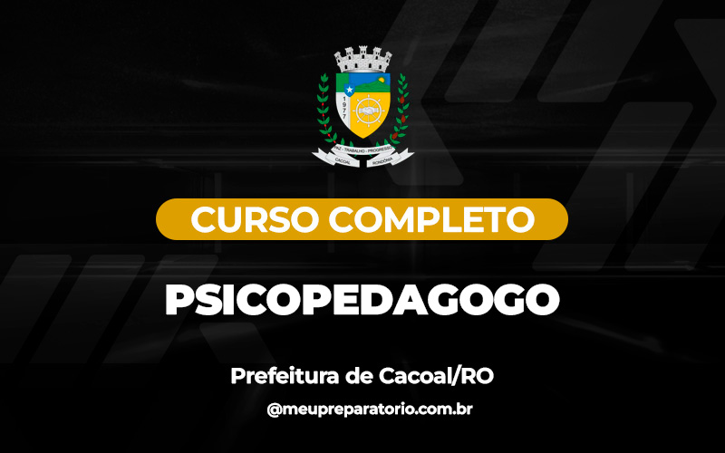 Psicopedagogo - Cacoal (RO)