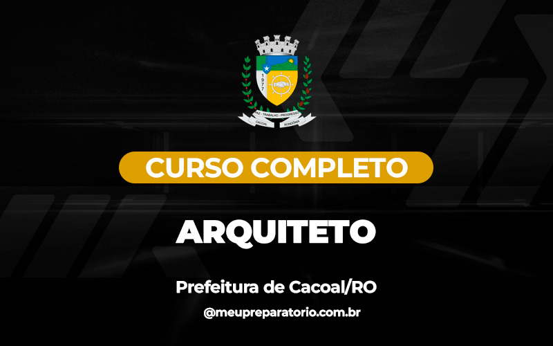 Arquiteto - Cacoal (RO)