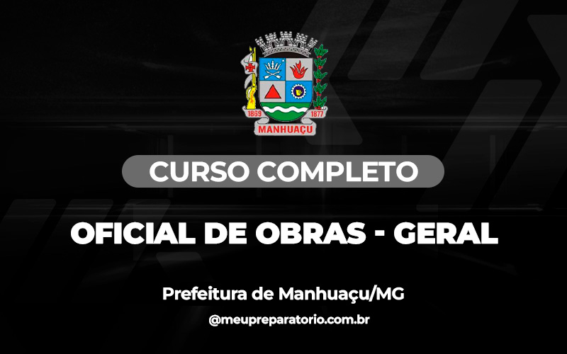 Oficial de Obras - Manhuaçu (MG) - Geral 