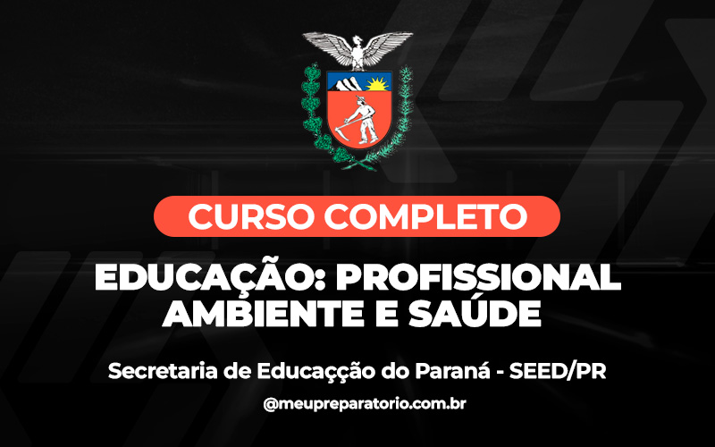 Educação: Profissional – Ambiente e Saúde - Paraná - SEED (PSS)