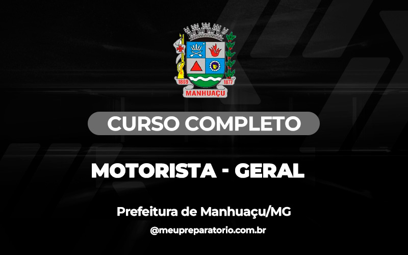 Motorista - Manhuaçu (MG) - Geral 