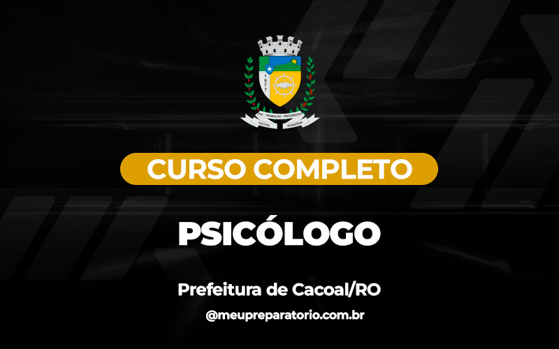 Psicólogo - Cacoal (RO)