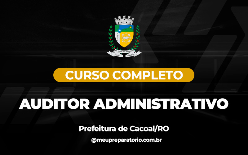 Auditor Administrativo - Cacoal (RO)