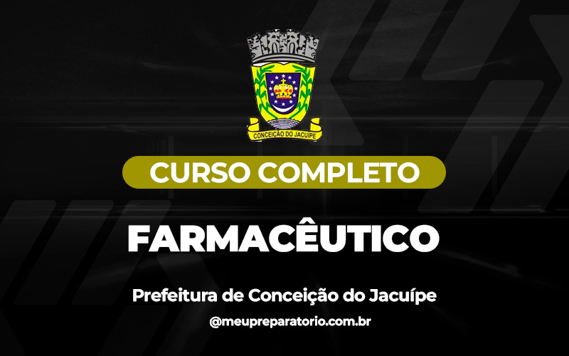 Farmacêutico - Conceição do Jacuípe (BA)