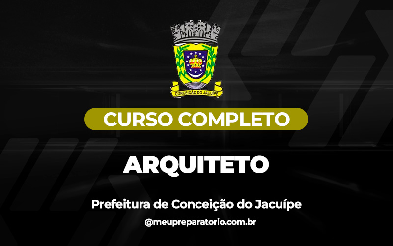 Arquiteto - Conceição do Jacuípe (BA)