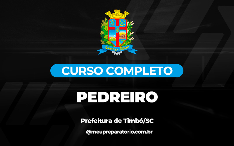 Pedreiro - Timbó (SC)