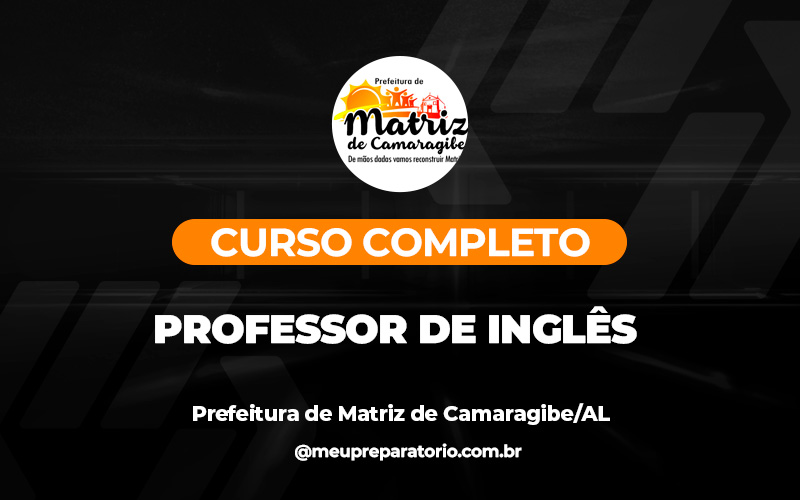 Professor de Inglês - Matriz de Camaragibe (AL)